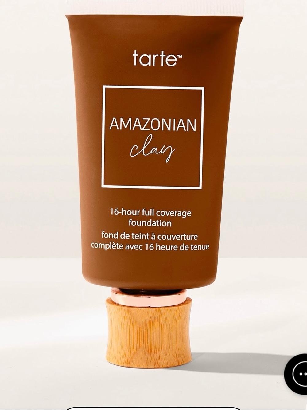 tarte Amazonian Clay Full Coverage 16HR Foundation - Deep Honey